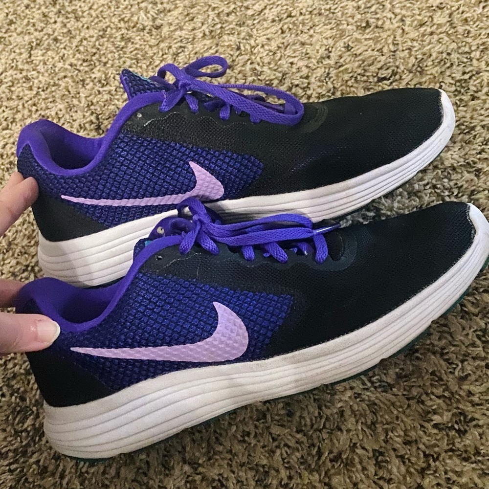 Women’s Nike Revolution 3 Purple Running Shoes 2016 Size 8.5 819303-010 - Picture 8 of 8